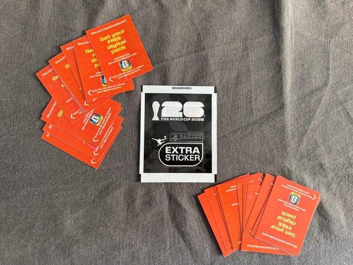 2026 Panini FIFA World Cup 2026 Pacchetto di figurine extra, Verzamelen, Stickers