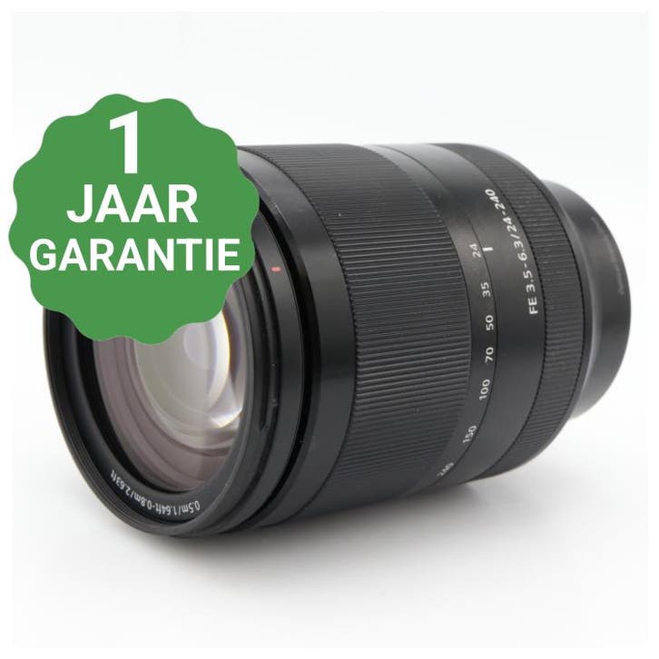 Sony FE 24-240mm F/3.5-6.3 OSS | Tweedehands, Audio, Tv en Foto, Foto | Lenzen en Objectieven, Zo goed als nieuw, Verzenden