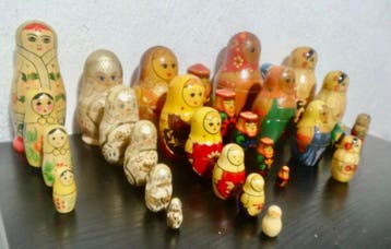 artisanat russe - Poupée Matriochka - Russie, Antiquités & Art