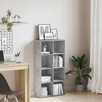 vidaXL Boekenkast/dressoir 66x30x130 cm bewerkt hout, Huis en Inrichting, Verzenden, Nieuw