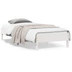 Grenen Bedframe Wit 140x200 | Retour Deal 60% OFF!, Huis en Inrichting, Slaapkamer | Bedden, Verzenden, Nieuw
