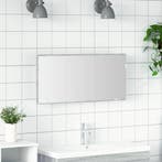 vidaXL Spiegel Hoog grijs sonoma 80 x 37 cm Glas en, Huis en Inrichting, Verzenden, Nieuw