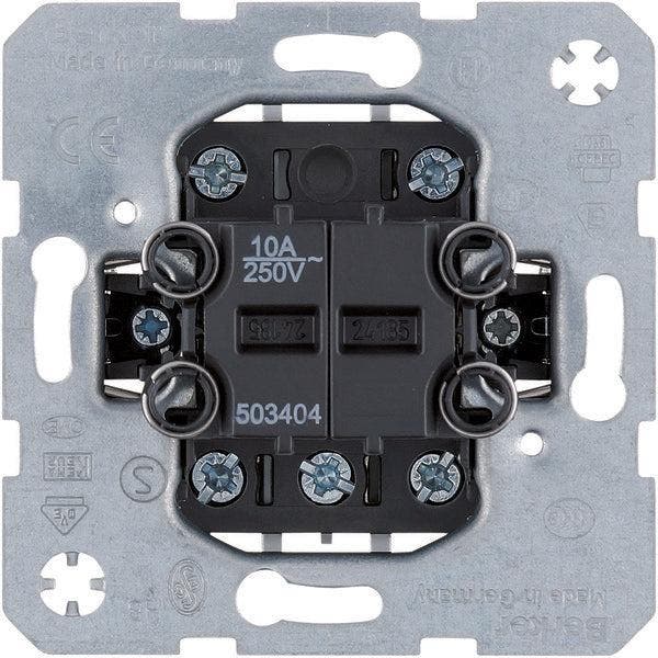 Hager Berker Drukknop - 503404, Doe-het-zelf en Bouw, Elektriciteit en Kabels, Verzenden