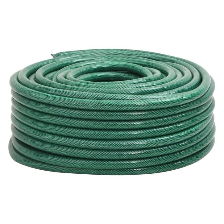 vidaXL Tuinslang 1 10 m PVC groen, Jardin & Terrasse, Tuyaux d'arrosage, Envoi