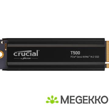 Crucial SSD T500 4TB Heatsink, Computers en Software, Harde schijven, Verzenden, Nieuw