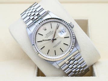 Rolex Datejust Ref. 16234 Year 1994 (Box & Papers), Staal, Rolex, Polshorloge, Ophalen of Verzenden