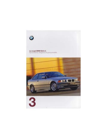 1997 BMW 3 SERIE COUPE BROCHURE FRANS, Ophalen of Verzenden, Nieuw