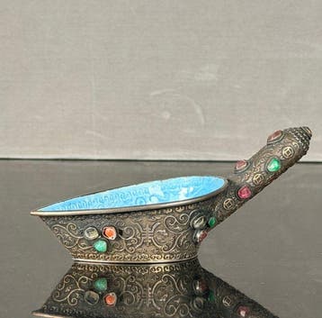 Figure - Silver cup - argent - Chine