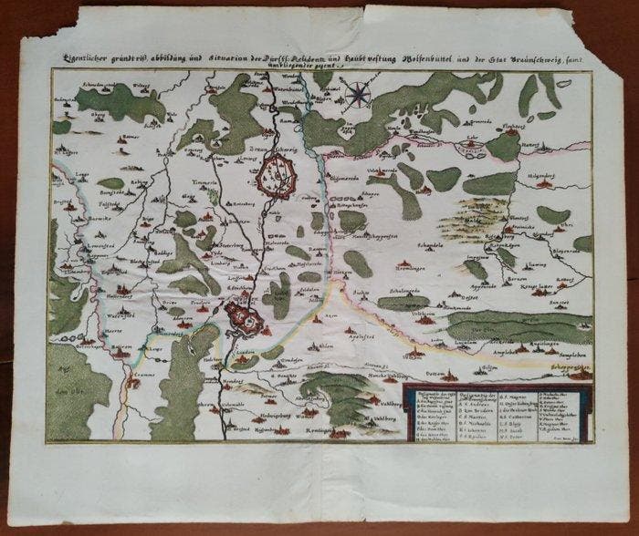 Duitsland - Nedersaksen / Hertogdom Braunschweig-Lüneburg;, Livres, Atlas & Cartes géographiques
