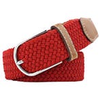 Fako Fashion - Elastische Riem - Canvas - Gevlochten - 105cm, Kleding | Dames, Riemen en Ceinturen, Verzenden, Nieuw