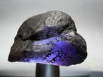 62,55 ct - Natuurlijke onbehandelde blauwe tanzaniet - ruw -
