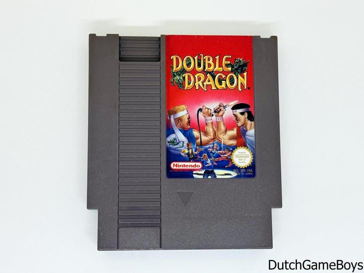Nintendo Nes – Double Dragon - FRA, Games en Spelcomputers, Games | Nintendo NES, Gebruikt, Verzenden
