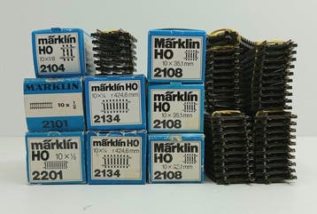 Märklin H0 - Modeltreinsporen (119) - K-sporen - compensatie, Hobby en Vrije tijd, Nieuw