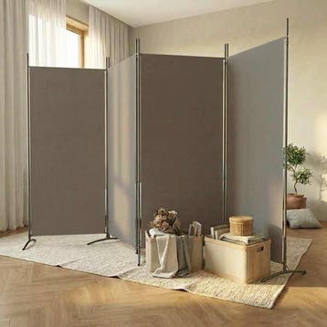 vidaXL Kamerscherm met 4 panelen 346x180 cm stof, Verzenden