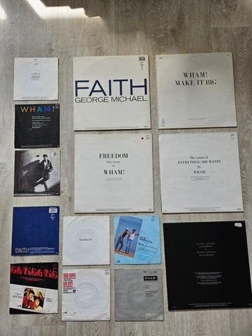 George Michael, Wham! - 14x Various LPs and Singles -, Cd's en Dvd's, Nieuw in verpakking