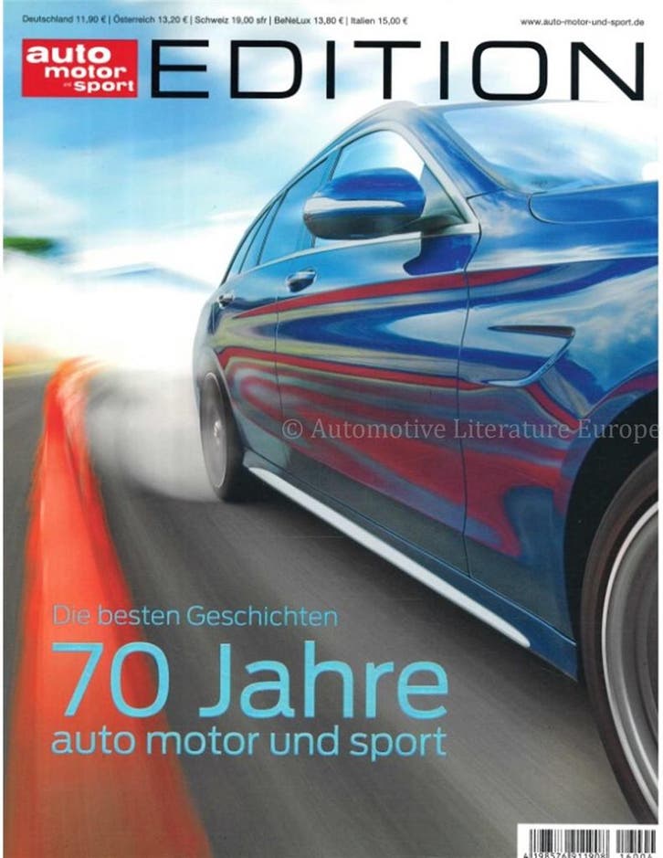 DIE BESTEN GESCHICHTEN, 70 JAHRE AUTO MOTOR UND SPORT (AUTO, Boeken, Auto's | Boeken