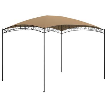 vidaXL Prieel 180 g/m² 3x4x2,65 m taupe, Verzenden
