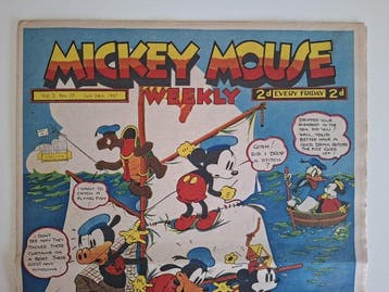Mickey Mouse Vol 2. - Mickey Mouse Weekly - 1 Comic - Eerste, Nieuw