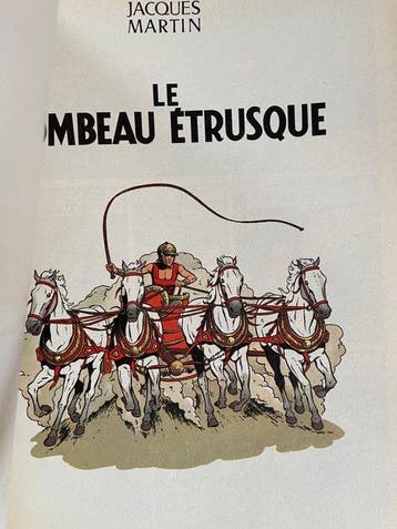 Alix T8 - Le Tombeau étrusque - C - 1 Album - EO - 1968, Livres
