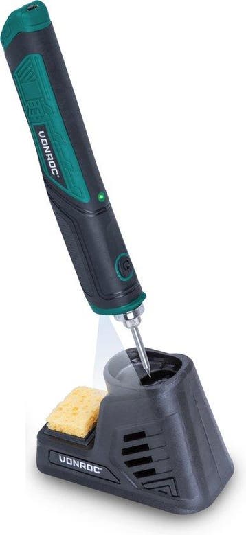 2dekans | VONROC Soldeerbout 4V – Max. 450°C – Incl., Ophalen of Verzenden