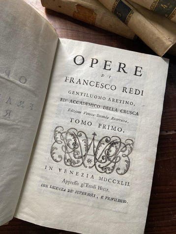 Francesco Redi - Opere di Francesco Redi (6 voll.) -
