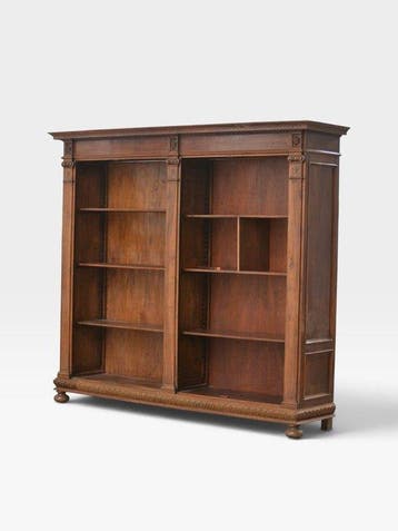 Boekenkast - Hout - Grote antieke boekhandel