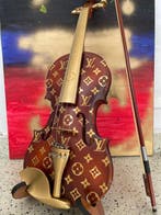 J.Reinhardt - Custom Louis Vuitton Violin - Vintage Brown &
