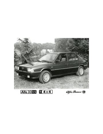 1984 ALFA ROMEO 33 1.5 4X4 PERSFOTO, Ophalen of Verzenden, Nieuw