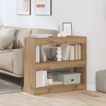 vidaXL Boekenkast/kamerscherm 80x30x72 cm artisanaal, Verzenden, Nieuw