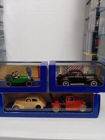 Atlas, En Voiture Tintin 1:43 - Modelauto (3) - Lot, Nieuw