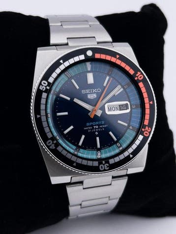 Seiko - Regatta Automatic Rally Sport Obsidian blue Dial -