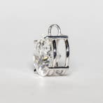 Hanger - 14 karaat Witgoud - 5.06ct. tw. Diamant (Lab-grown)