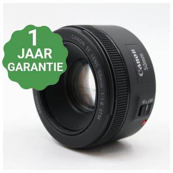 10% korting | Canon EF 50mm F/1.8 STM | Tweedehands, Verzenden