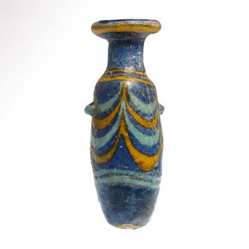 Oud-Grieks Glas Alabastron, Antiek en Kunst