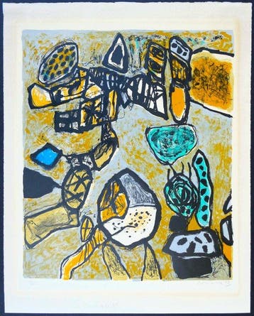 Corneille (1922-2010) - Turbulence de lété, Antiek en Kunst