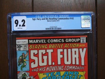 Sgt. Fury (1963) #142 - 1 Graded comic - Eerste druk - 1975