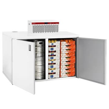 Mini-Koelcel | REFRIBOX | Laag Model | Incl. Motor | 1.2m³, Verzenden