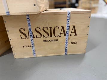 2022 Tenuta San Guido, Sassicaia - Bolgheri DOC - 18, Verzamelen, Wijnen, Nieuw