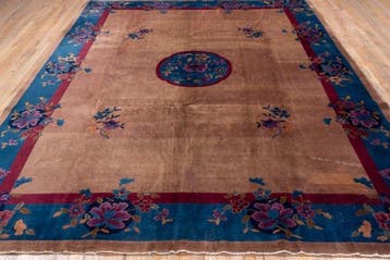 Handgeknoopte antieke Chinese tapijt – Art Deco - Tapijt -, Nieuw