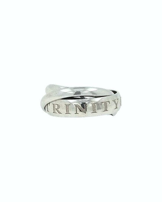 Cartier - Statement ring - Trinity - 18 karaat Witgoud -, Bijoux, Sacs & Beauté, Bijoux anciens