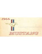1966 FORD MUSTANG INSTRUCTIEBOEKJE ENGELS (USA), Ophalen of Verzenden