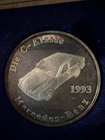 Monde. Daimler Benz - 8g (.800) mit CoA (Sans prix de