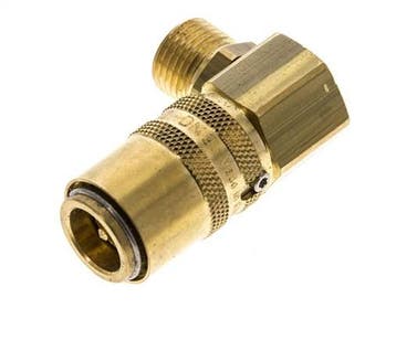 Laiton DN 9 Coupleur de moule Filets mâles M16x1.5, Bricolage & Construction, Verzenden