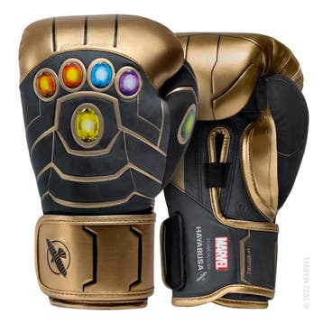 Hayabusa T3 Bokshandschoenen Marvel Thanos Goud Zwart, Verzenden, Nieuw, Bokshandschoenen