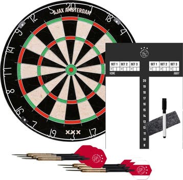 Ajax Dartbord Startpakket (Dart Bord), Ophalen of Verzenden, Dartbord