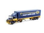 Schaal 1:50 Tekno M80203 Zweden 1980 ASG Huifoplegger #4069, Ophalen of Verzenden, Gebruikt, Tekno