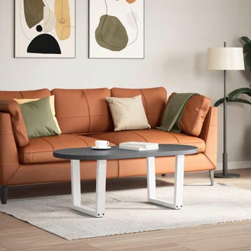 vidaXL Salontafelpoten 2 st V-vormig 60x(42-43,3) cm staal, Verzenden, Nieuw