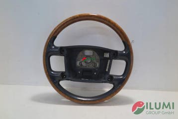 Stuurwiel Leer Hout Volkswagen Phaeton, Verzenden, Gebruikt, Volkswagen