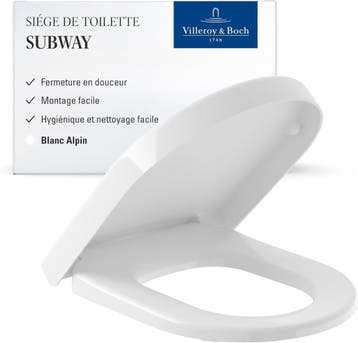 Abattant WC forme en D - retour client - 41% de remise, Bricolage & Construction, Verzenden