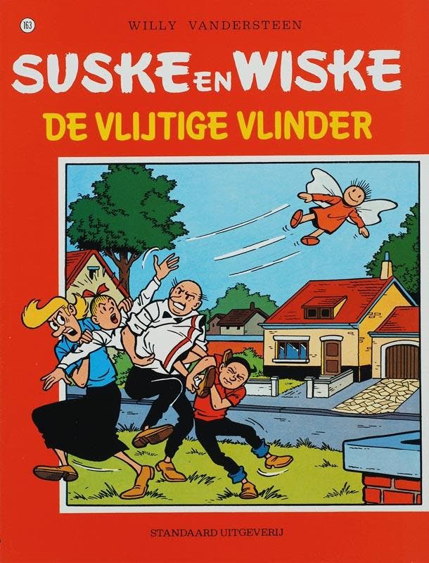De vlijtige vlinder / Suske en Wiske / 163 9789002135118, Livres, BD, Envoi